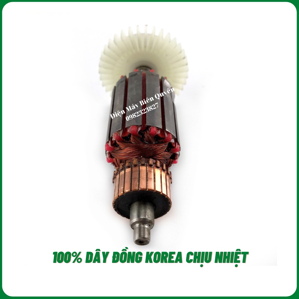 Roto máy khoan Bosch GSB 13re, Ruột máy khoan dây đồng 100%