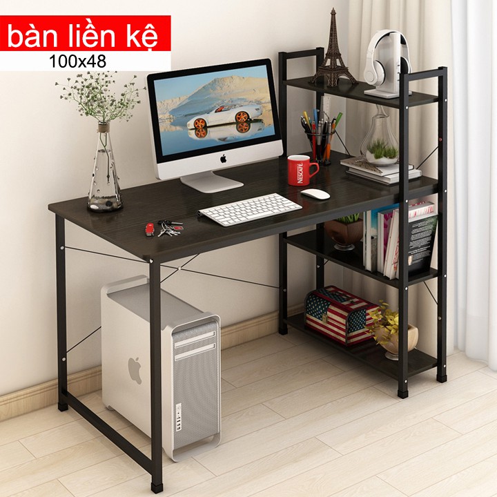 Xả - Bàn liền kệ đa năng _ bàn làm việc kèm kệ sách - RE0041