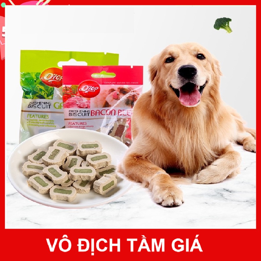 [Mã PET50K giảm Giảm 10% - Tối đa 50K đơn từ 250K] BÁNH THƯỞNG ORGO CHO CHÓ - GẶM SẠCH RĂNG CHO CHÓ