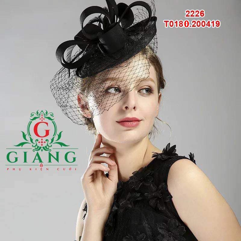 Mũ cô dâu thời trang mới