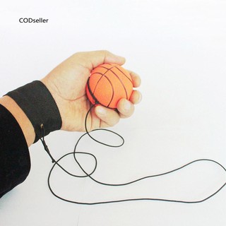 COD❀Bouncy Wrist Band Rubber Ball Elastic String Rebound Finger Exercise Sport Toy