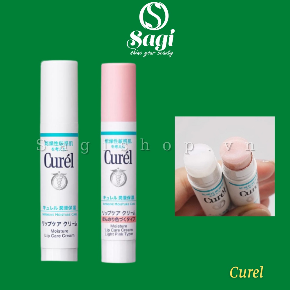Son Dưỡng Môi Cấp Ẩm Chuyên Sâu Curel Intensive Moisture Care Moisture