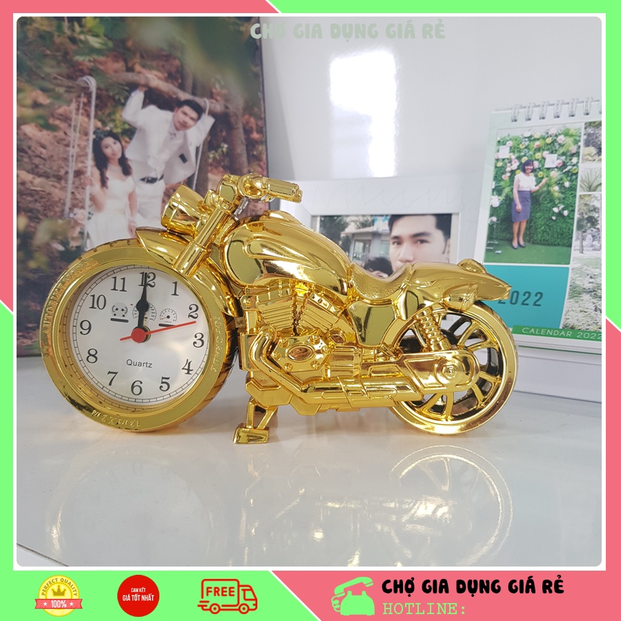 Đồng Hồ Báo Thức Trang Trí Đẹp Lạ, Trang Trí Deco Bàn Học, Bàn Làm Việc, Tủ Kệ, Phòng Khách (Có Cả Chế Độ Báo Thức)