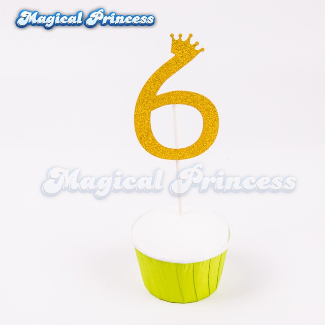 Chữ Số 0-9 Trang Trí Bánh Kem