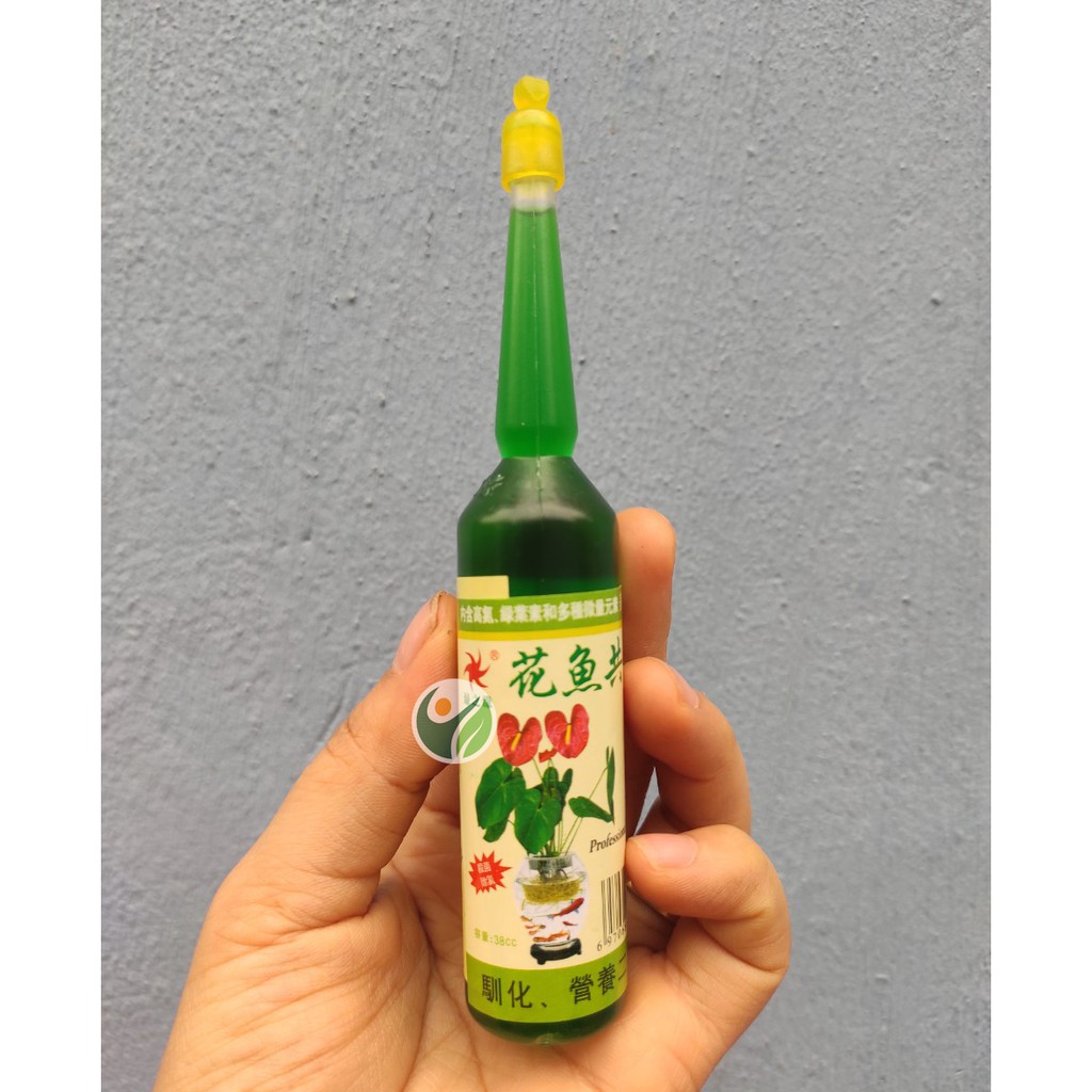 Dung dịch thủy canh cho cây trồng 1 lọ màu xanh.nongnghiepvn