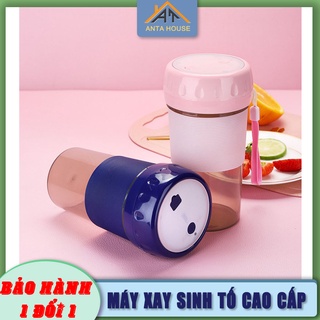 Máy xay sinh tố 4 lưỡi antahouse - máy xay sinh tố cầm tay mini tích điện