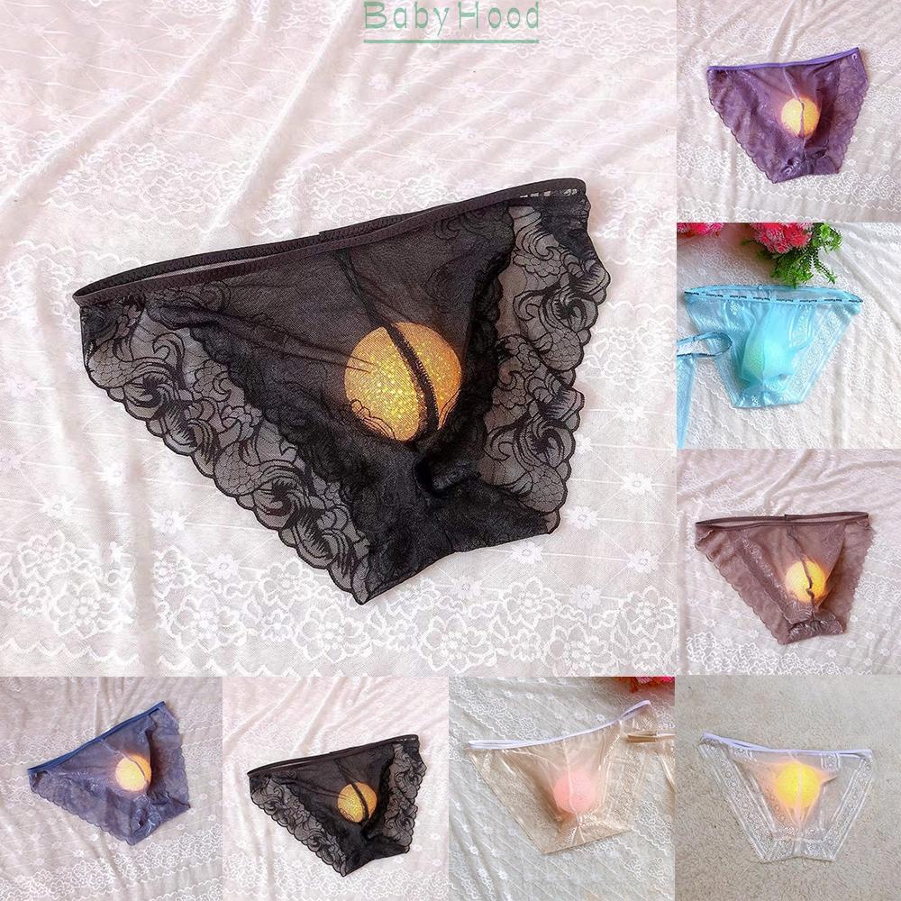 Quần lót vải lưới phong cách gợi cảm cho nam size M~2XL