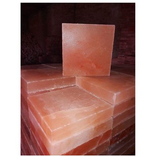 Viên đá muối 20x20x5cm dùng cho giường đá muối và hộp massage