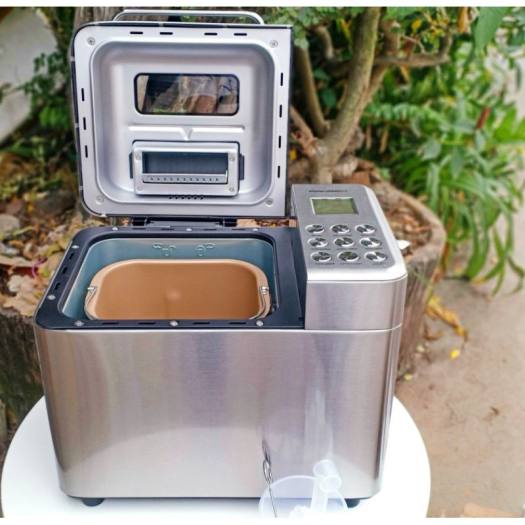 Máy làm bánh mỳ Ranbem 135G đa năng tự động bảo hành 12 tháng Tặng bộ 20 công thức làm bánh mỳ