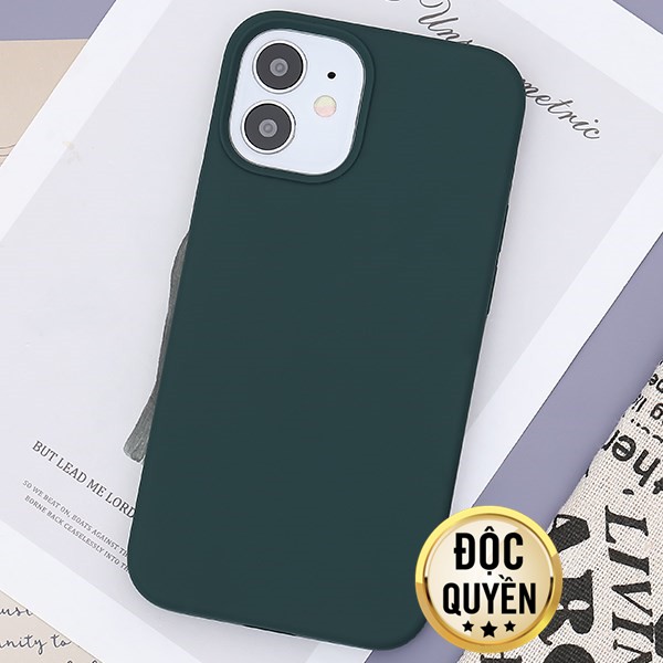 Ốp lưng KST DESIGN Xanh Cây Thông dành cho iphone 6/6s/6plus/7/7plus/8/8plus/plus/x/xr/xs/11/12/13/pro/max