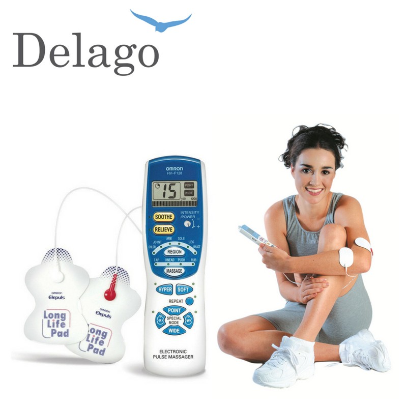 [Delago] Máy xung điện trị liệu OMRON HVF128 – Nhật Bản