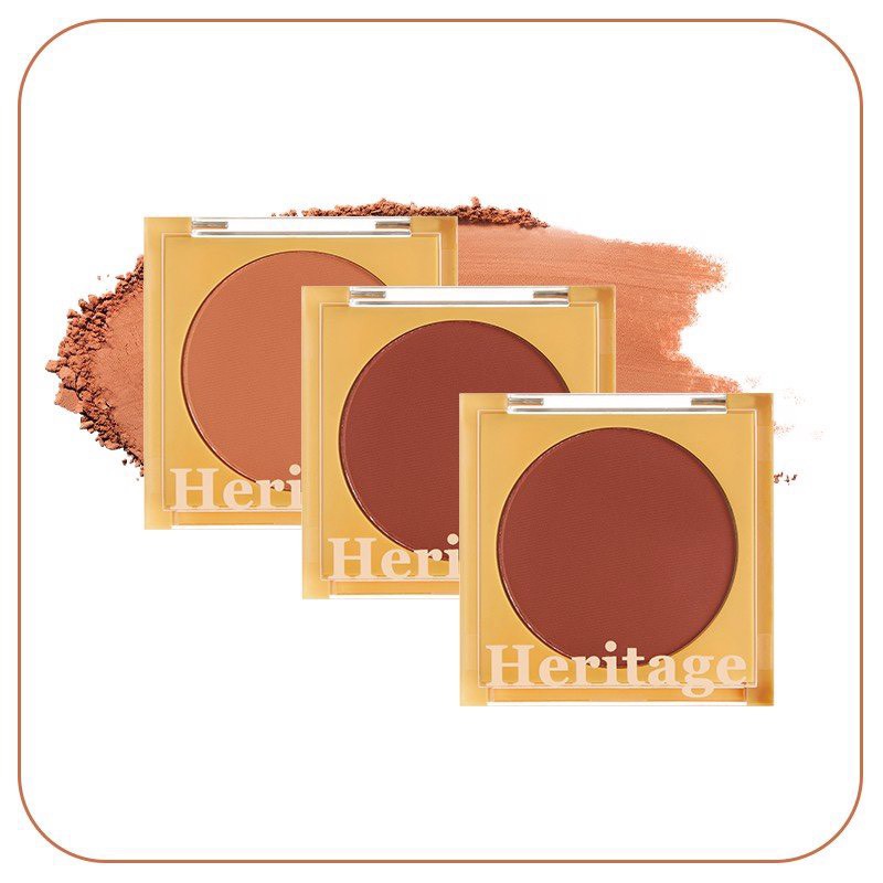 Phấn Má Hồng Dạng Nén Kiềm Dầu, Lâu Trôi Merzy The Heritage Blusher 4.5g