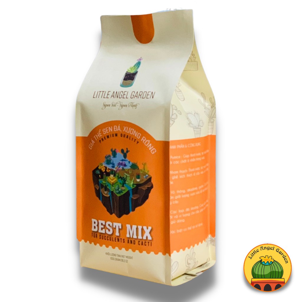 BEST MIX – Giá Thể, Đất Trồng Cao Cấp cho Sen Đá và Xương Rồng | Sản phẩm của vườn