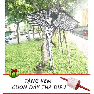 Diều Thả Hắc Điêu Dài 230cm Kèm Cuộn Dây