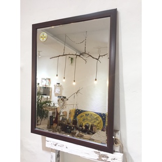 Gương vân gỗ màu đậm - TT-032