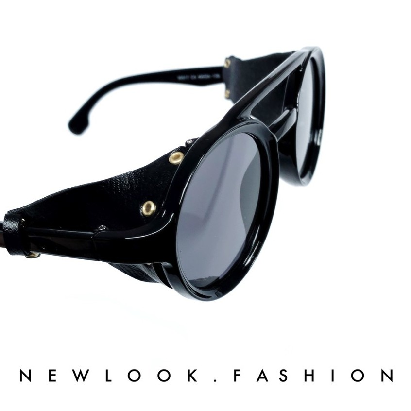 ★ KÍNH TRÒN NAM NỮ KIỂU PHI CÔNG PHỐI DA CAO CẤP CHỐNG BỤI 2 BÊN