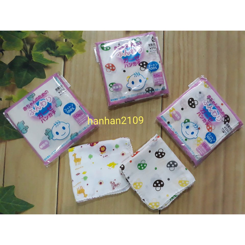 Khăn sữa xuất Nhật 2 lớp