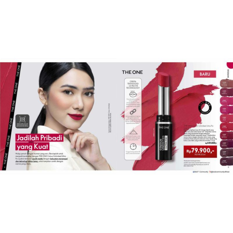 (hàng Mới Về) Son Môi Siêu Lì Không Phai Màu Sắc Thời Trang