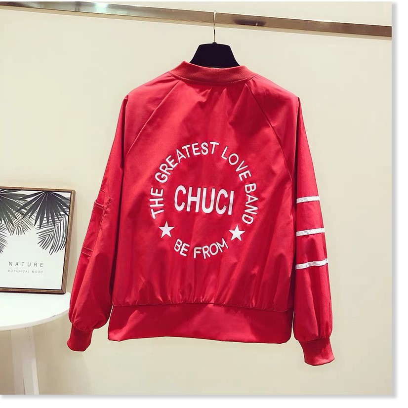 ÁO KHOÁC DÙ BOMBER TÚI HỘP CHUCI, ÁO KHOÁC NHẸ PHỐI TÚI TAY PHONG CÁCH TRẺ TRUNG NHẸ NHÀNG NĂNG ĐỘNG SIÊU HOT | BigBuy360 - bigbuy360.vn