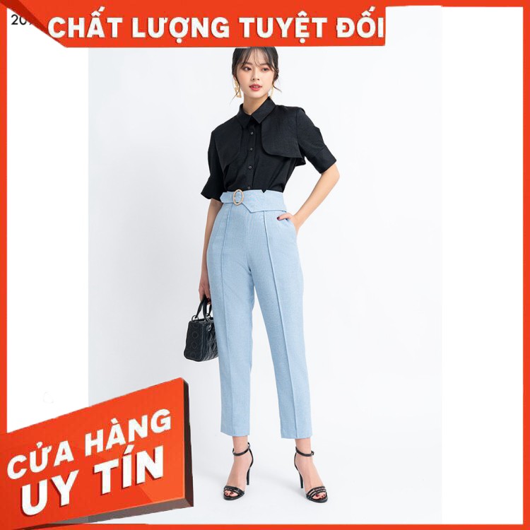 Quần dài baggy liền 20AGAIN đủ màu, đủ size, công sở QAA1102