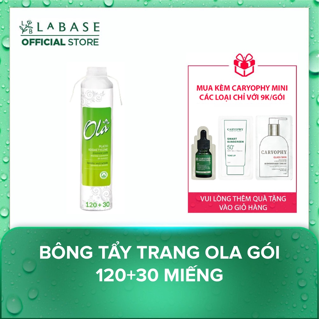 Bông tẩy trang Ola Gói 150 miếng Ba Lan