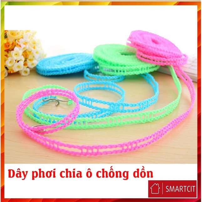 dây phơi đồ thông minh dài 5m kiểu dáng đẹp mắt