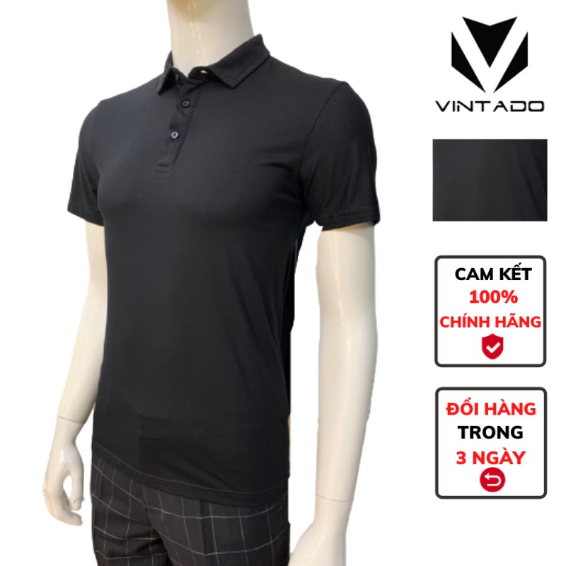 Áo thun POLO nam cổ bẻ BASIC vải Cotton mềm mịn mát - VINTADO | BigBuy360 - bigbuy360.vn