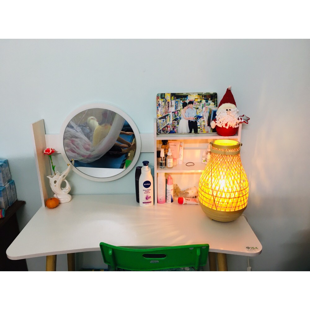 Bàn Trang Điểm Gương Tròn Xinh Xắn  - GP84 | BigBuy360 - bigbuy360.vn