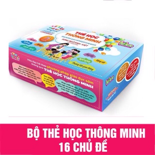 Bộ 416 thẻ học thông minh cho bé