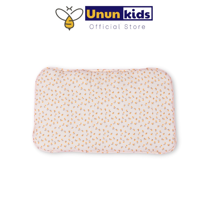 Gối Xô Cho Trẻ Sơ Sinh Họa Tiết Ngộ Nghĩnh Chất Cotton Mềm Mịn, Êm Ái - Unbee Kids - GX002