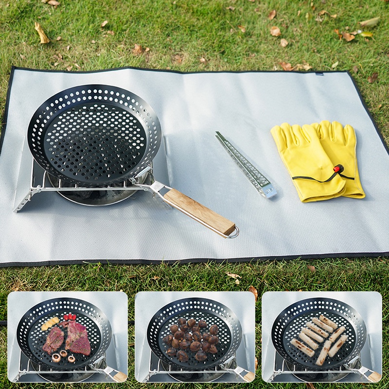 Chảo nướng ngoài trời, chảo nướng than BBQ