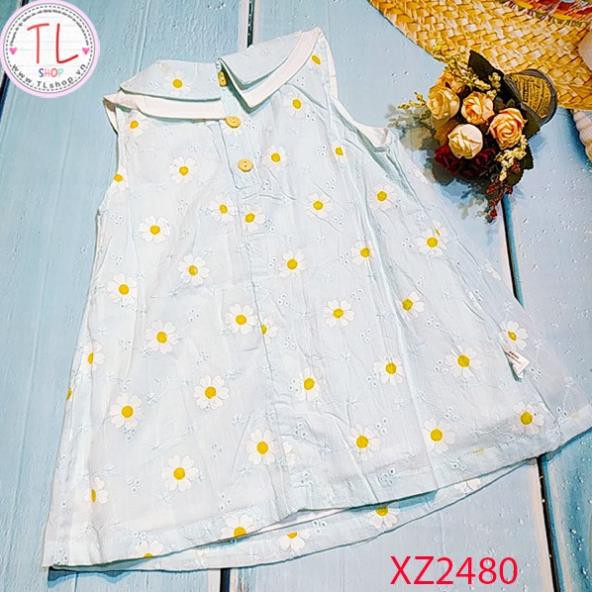 Thời trang trẻ em - Đầm cho bé hoa cúc nhỏ- Quần áo bé gái - Bộ bé gái