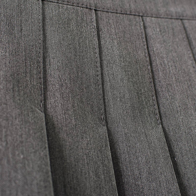 Chân Váy Chữ A Lưng Cao Màu Xám Thời Trang Cho Nữ | BigBuy360 - bigbuy360.vn