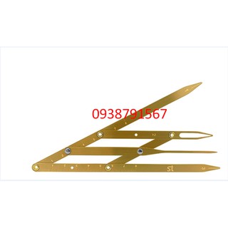 Thước đo tỉ lệ vàng phibrow - eyebrow golden pro