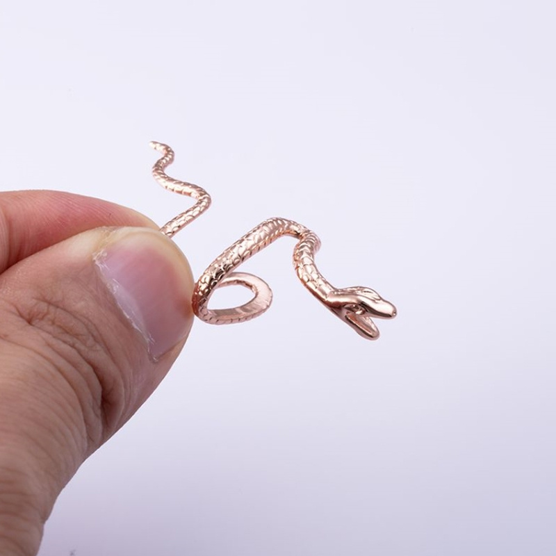 Khuyên kẹp vành tai hình rắn độc đáo thời trang cá tính cho nữ