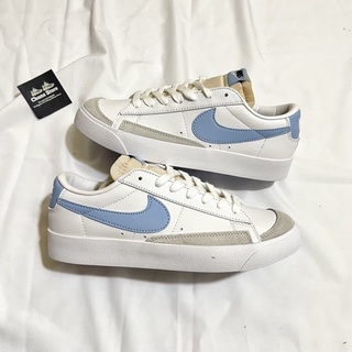 giày blazer low 77 trắng xanh ⚡️FREE_SHIP⚡️,giày blazer trắng xanh thấp cổ thời trang cao cấp