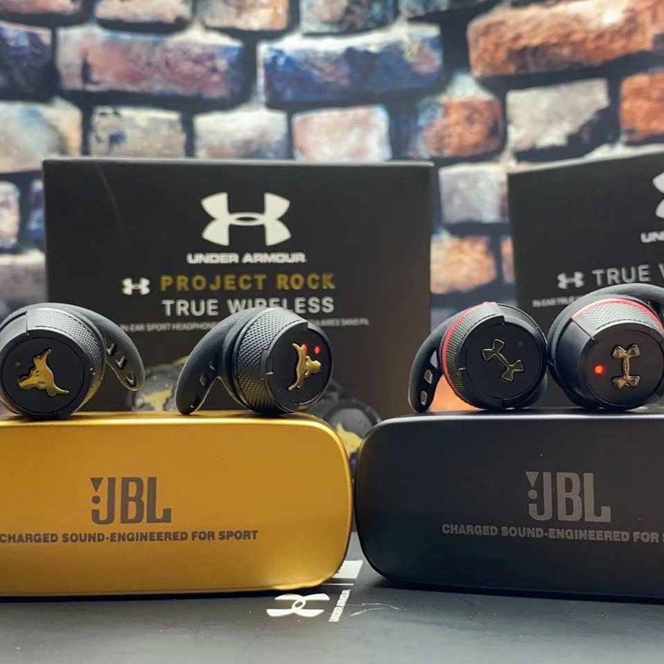 JBL UNDER ARMOUR Tai Nghe Bluetooth Nhét Tai Không Dây 2 Dwayne Johnson 2 Hỗ Trợ Kết Nối Với Ios Và Android