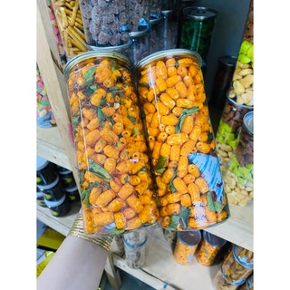 NUI SẤY KHÔ BÒ LÁ CHANH - 300gram