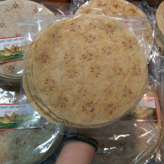 Bánh Tráng Chuối Nướng Bến Tre Truyền Thống Chưa Nướng 1kg
