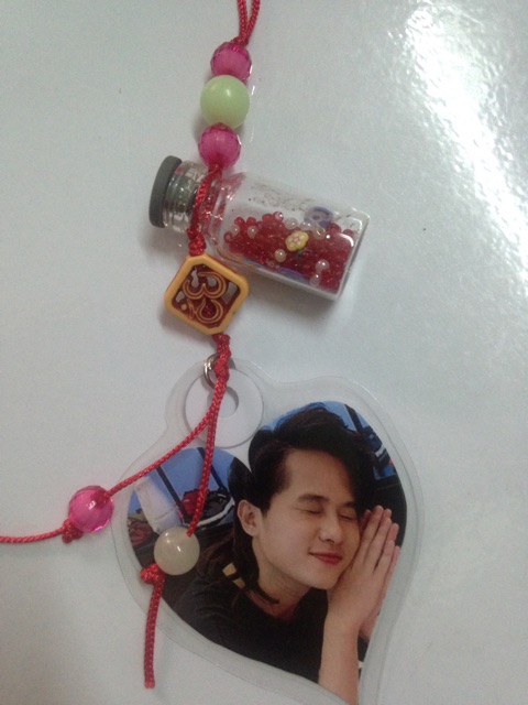 Móc khoá  lọ thuỷ tinh Jack