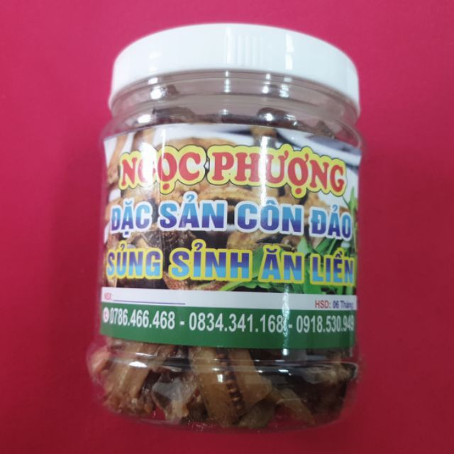 Đặc sản Côn Đảo - Khô sủng sỉnh ăn liền