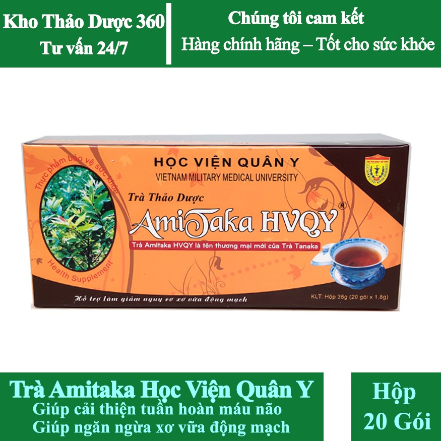 Trà AmiTaka HVQY ( Trà Tanaka ) - Chính Hãng Học viện Quân Y