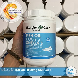 DẦU CÁ FISH OIL 1000mg OMEGA 3 (400 VIÊN)