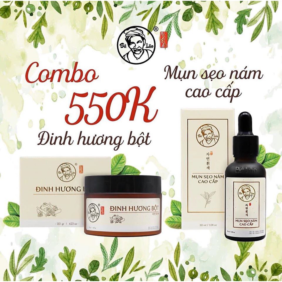 [ Hàng Chính Hãng SALE Cực Mạnh ] COMBO BÀ LÃO TÁI TẠO CAO CẤP