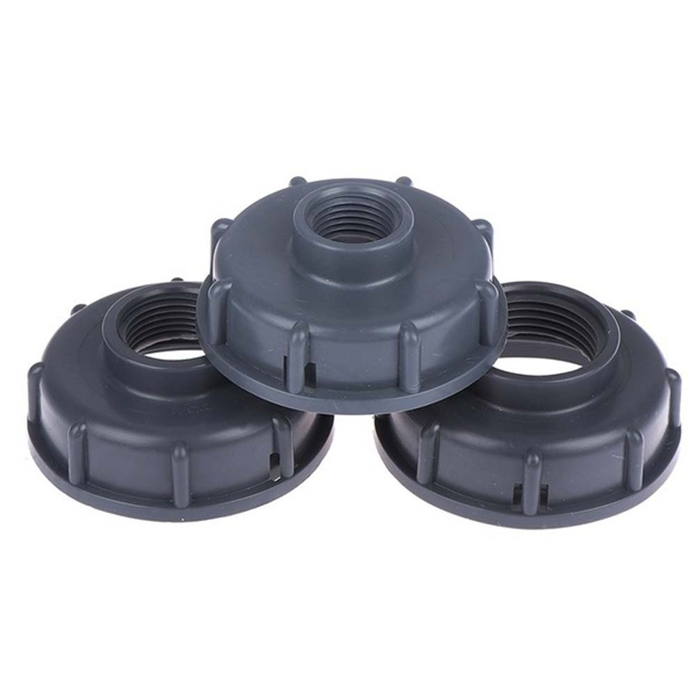 BARRY Durable IBC fuel tank 60mm Female thread Connector S60X6 Coarse Thread Cap Ton Barrel Valve Fittings 1/2"",3/4"", 1"" Adapter Plastic IBC Tank Adapter