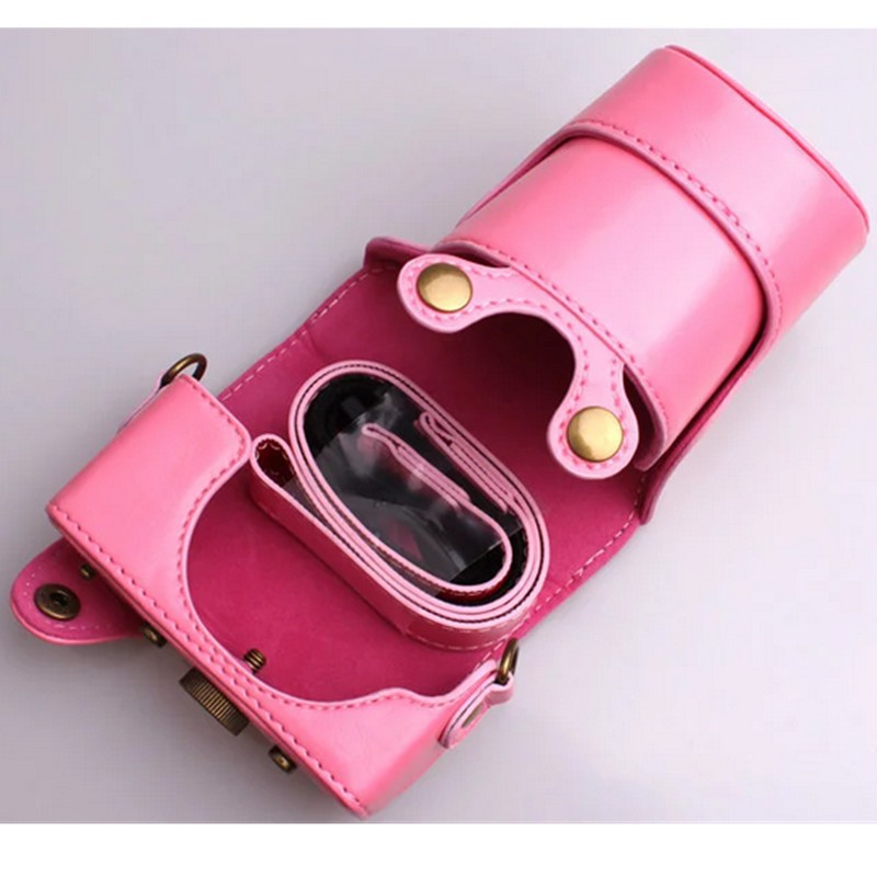 Túi Da Pu Đựng Máy Ảnh Canon EOS M10 Canon EOS M10 Kèm Ống Kính 15-45mm