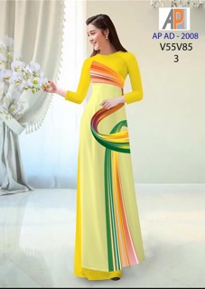 Vải áo dài dạ quang