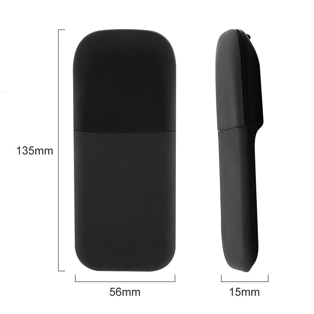 CHUYI Chuột Siêu Mỏng 2.4G Im Lặng Di Động Có Thể Gập Lại Chuột Cảm Ứng 1600 DPI