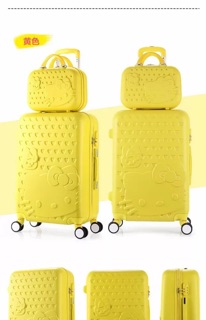 BỘ 3 CHIẾC VAlY KÉO (14+20+24) HELLO KITTY SIÊU CUTE