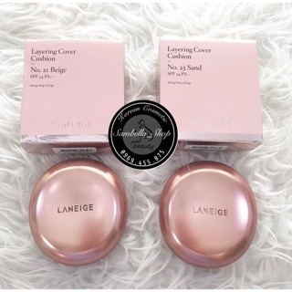 Phấn nước Laneige layering Cover cushion ( Hàng chính hãng - có Bill)